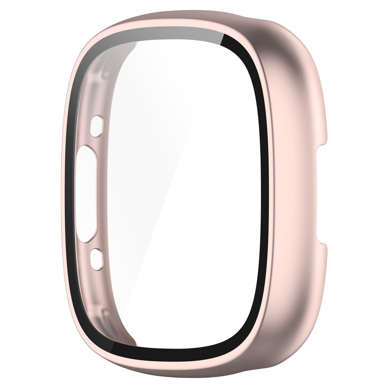 Smart Watch Case med skjermbeskytter Rose gull Fitbit Versa 4/Fitbit Sense 2  - Elkjøp