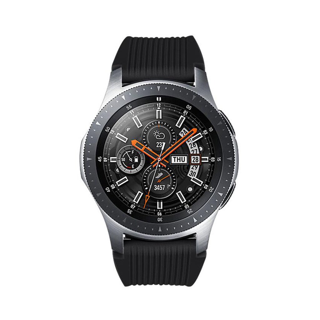 Reim til Samsung Galaxy Watch 46 mm silikon svart - Elkjøp