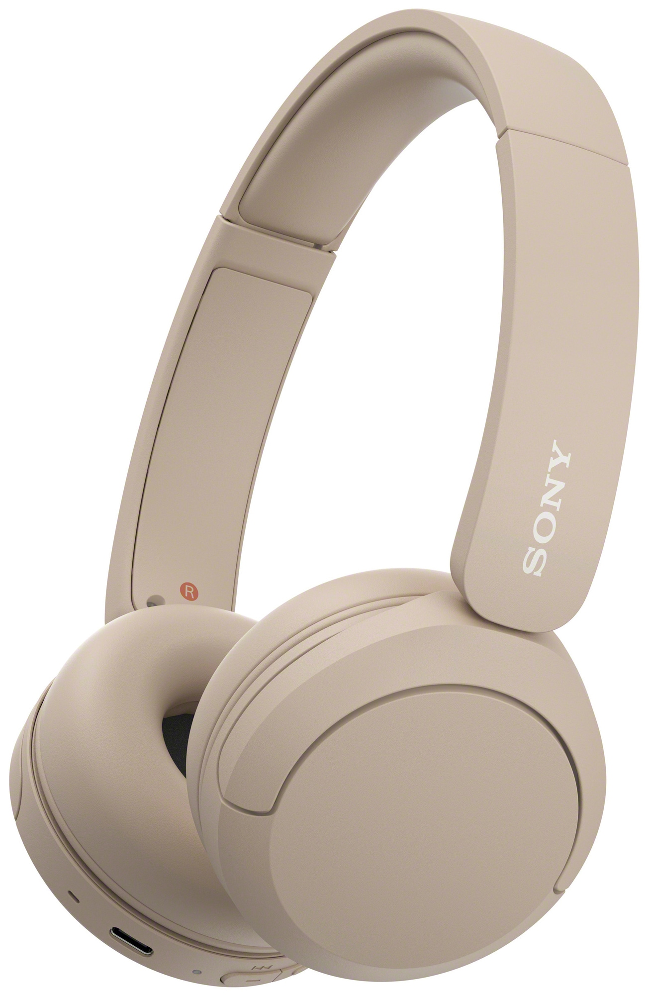 Sony WH-CH520 trådløse on-ear hodetelefoner (beige) - Elkjøp
