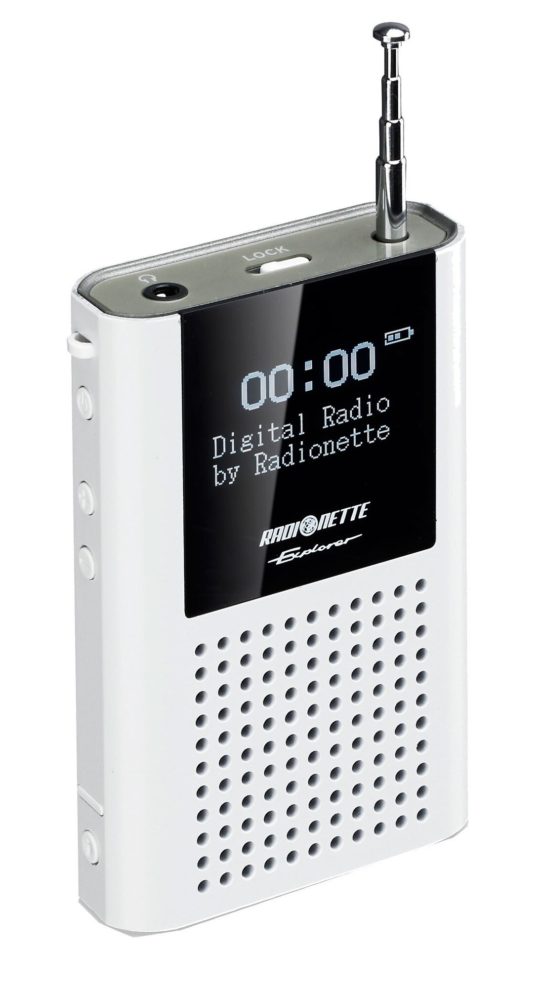 Radionette Explorer lommeradio (hvit) - Radio - Elkjøp