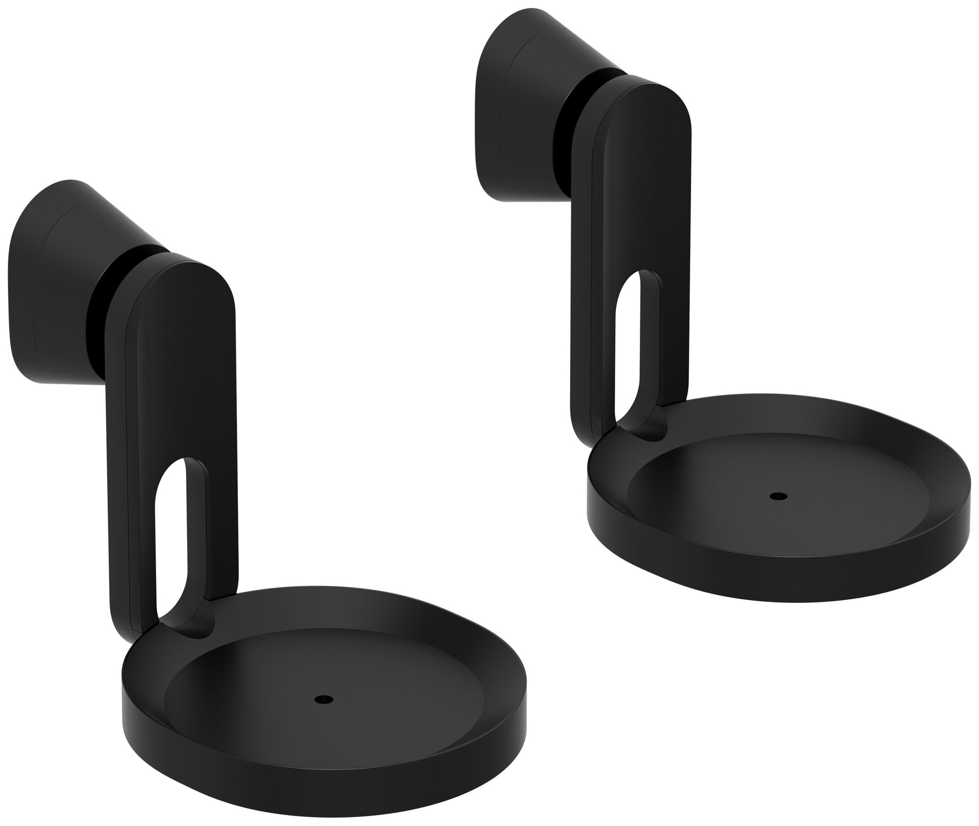 Sonos veggbrakett for høyttalere (2-pakning) (sort) - Elkjøp
