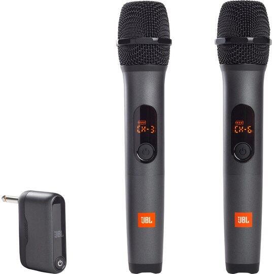 JBL trådløs mikrofon dobbelpakke - Elkjøp
