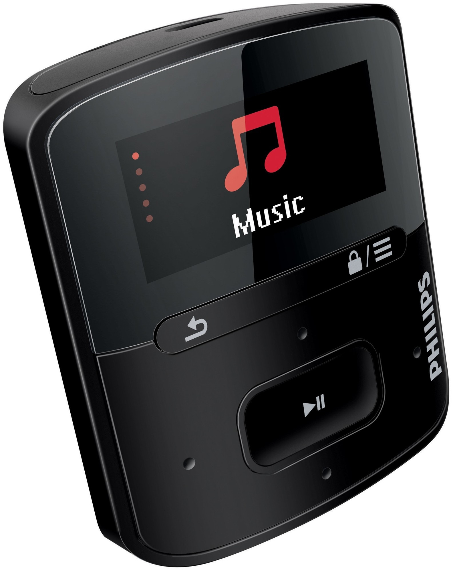 Philips MP3-spiller 4 GB SA4GA04KN (sort) - Elkjøp