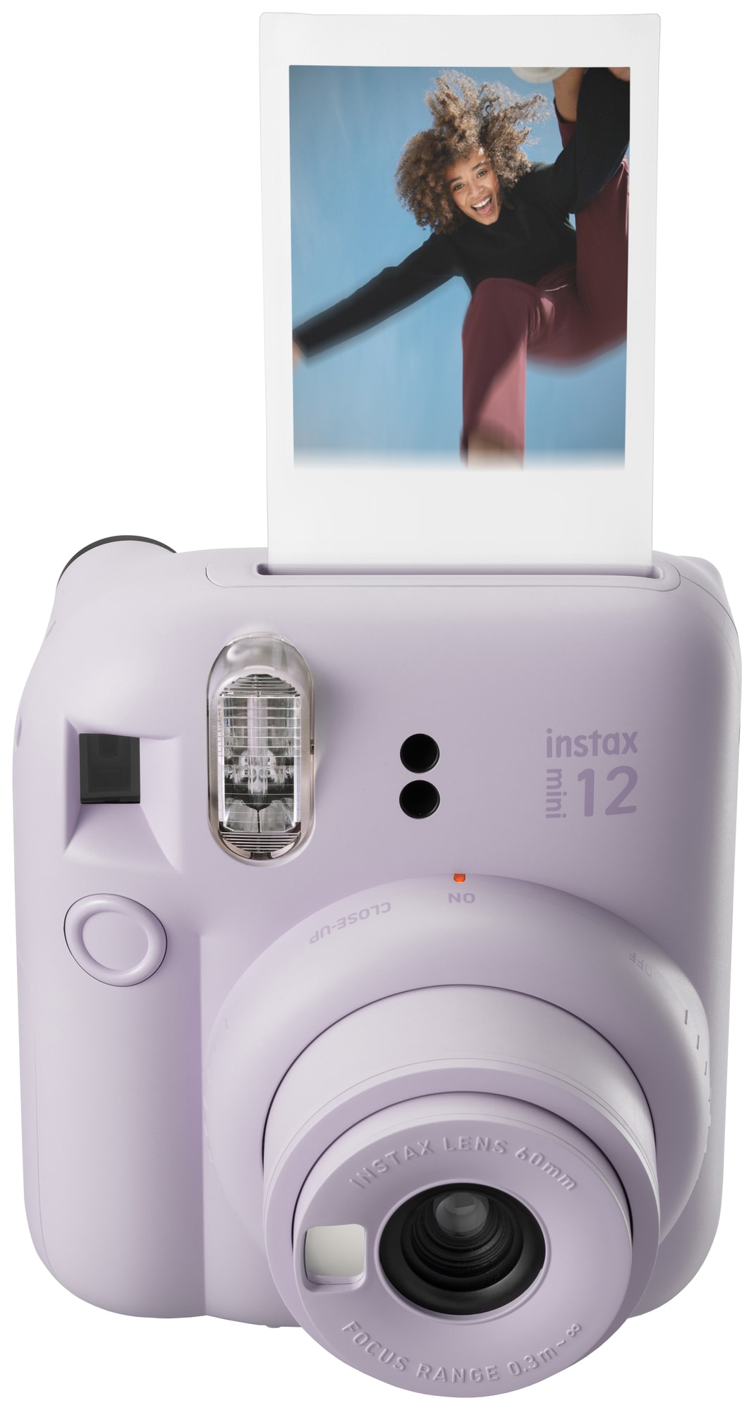 Fujifilm Instax Mini 12 kompaktkamera (lilla, 10 bilder) - Elkjøp