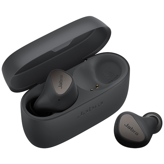 Jabra Elite 4 helt trådløse in-ear hodetelefoner (mørkegrå) - Elkjøp