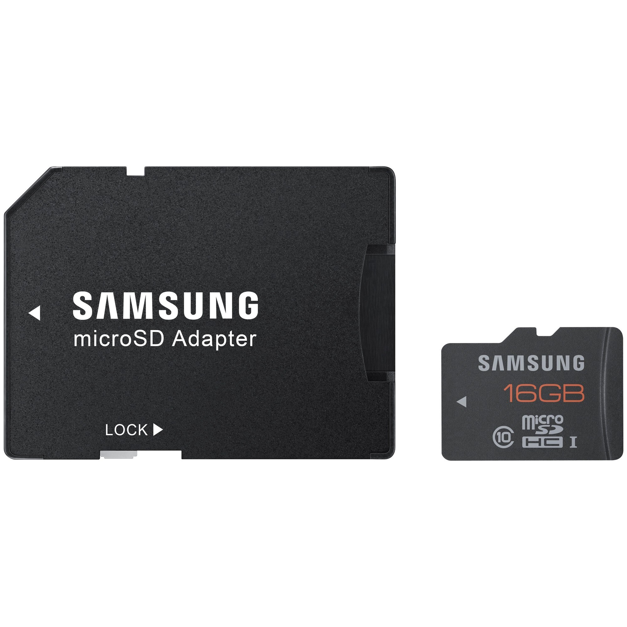Samsung Plus 16 GB microSDHC-minnekort m/SD-adapter - Elkjøp