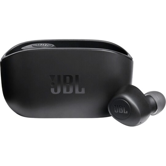 JBL Wave 100 helt trådløse in-ear hodetelefoner (sort) - Elkjøp