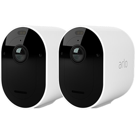 Arlo Pro 5 sikkerhetskamera (hvit/2-pk.) - Elkjøp
