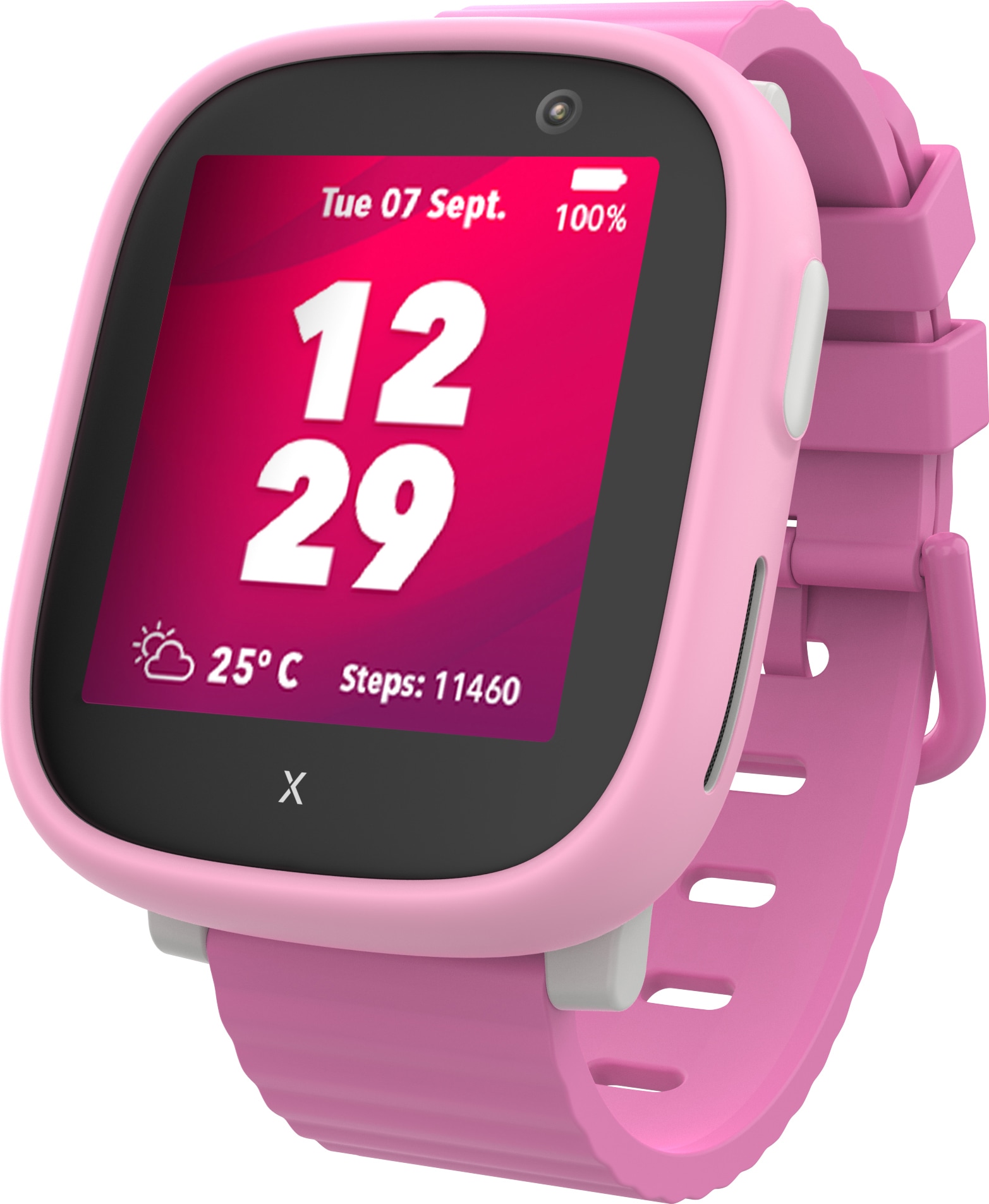 Xplora X6Play smartklokke for barn med SIM-kort inkludert (rosa) - Elkjøp