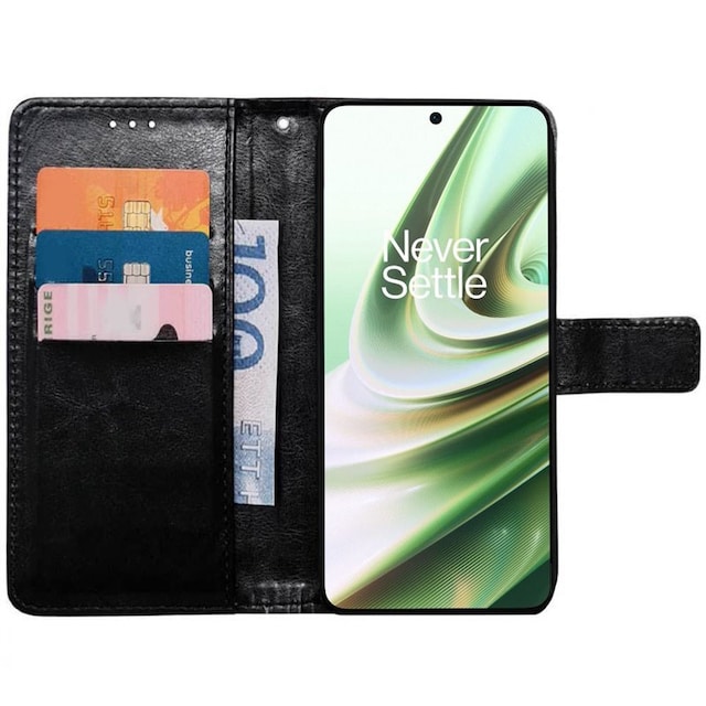 Mobil lommebok 3-kort OnePlus Nord CE 3 - Sort