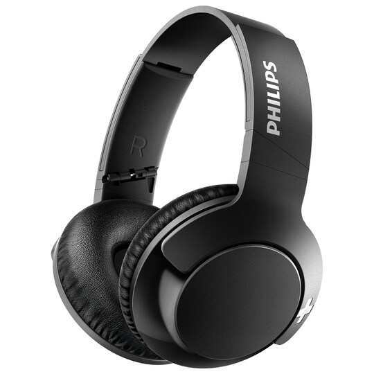 Philips Bass+SHB3175 trådløse on-ear hodetlf.(sort) - Elkjøp