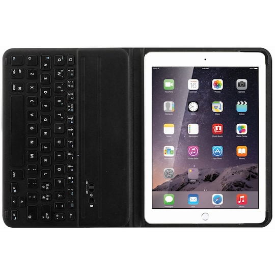 Sandstrøm iPad Air 2 deksel m. tastatur (sort) - Elkjøp