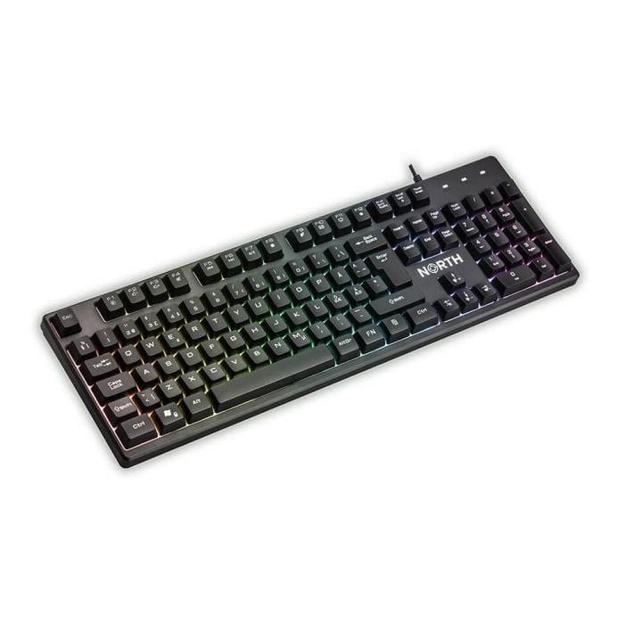 NORTH Gaming Tastatur K100 RGB - Elkjøp