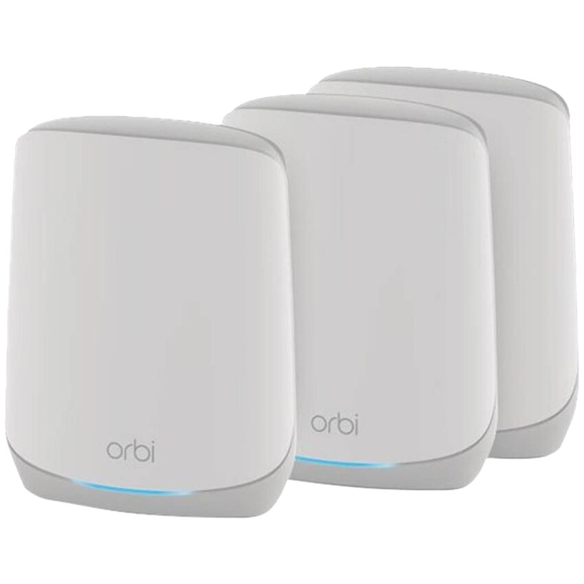 Netgear Orbi Rbk763s Ax5400 Tri Band Mesh Wi Fi System 3 Pakning Elkjøp