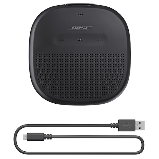 Bose SoundLink Micro trådløs høyttaler (sort) - Elkjøp