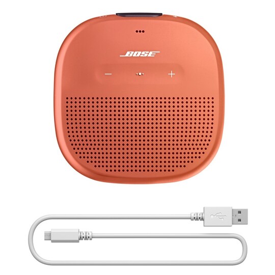 Bose SoundLink Micro trådløs høyttaler (oransje) - Elkjøp