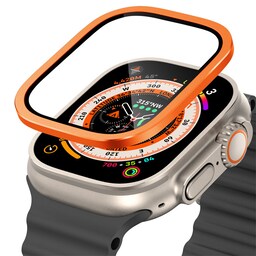 Smart klockfodral med skärmskydd Oransje 49 mm Apple Watch 8