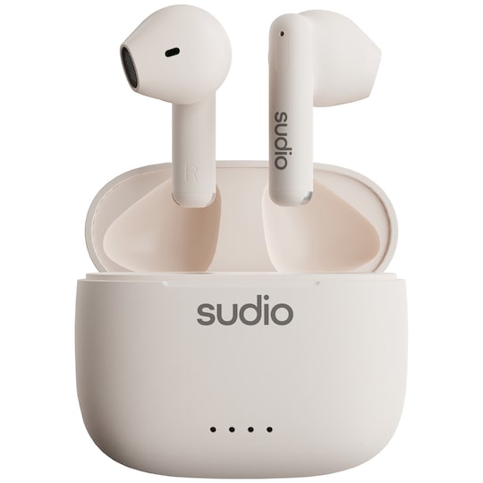 Sudio A1 trådløse in-ear hodetelefoner (hvit) - Elkjøp