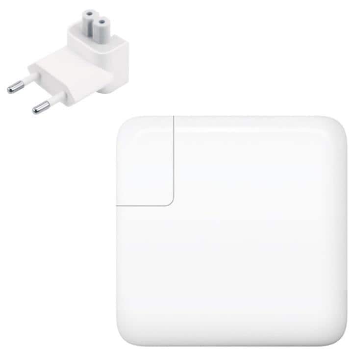 61W USB-C Strømadapter til Macbook Pro 13"""", Hvit"" - Elkjøp