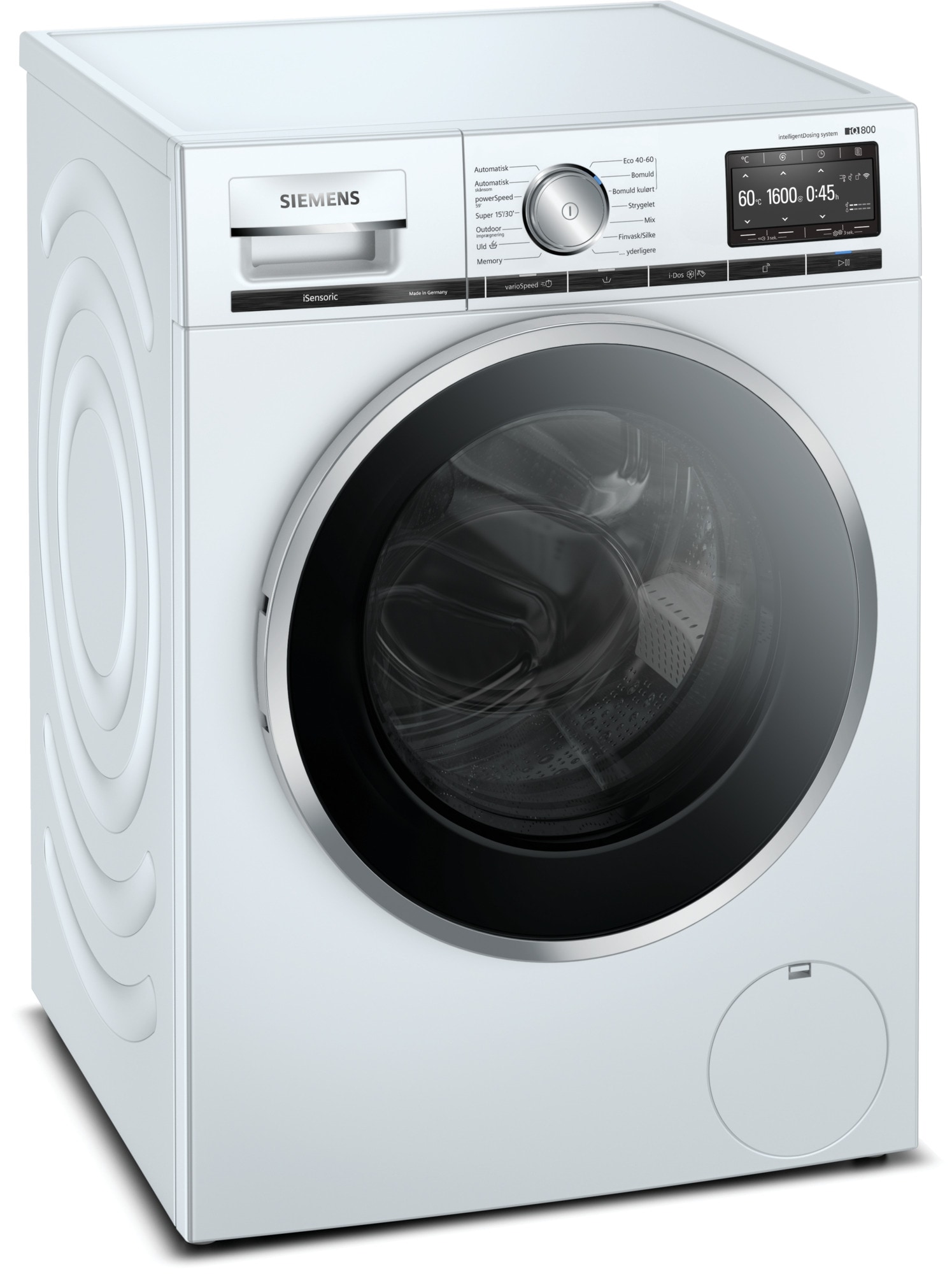 Siemens iQ800 vaskemaskin WM6HXE0LDN - Elkjøp