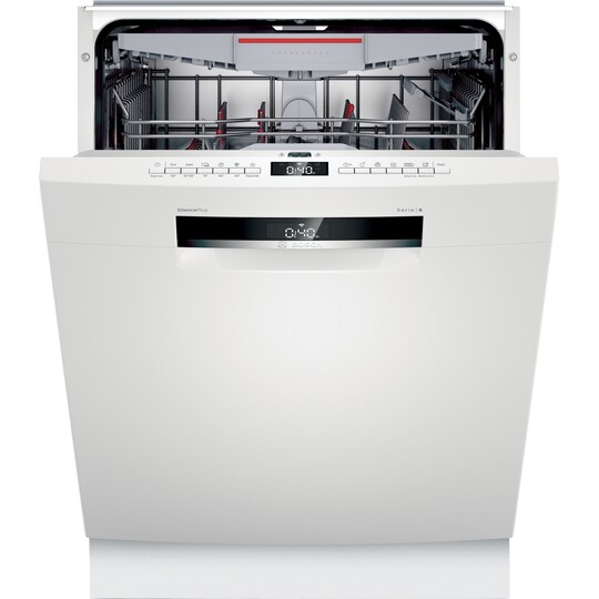 Bosch Serie 6 oppvaskmaskin SMU6ECW74S (hvit) - Elkjøp