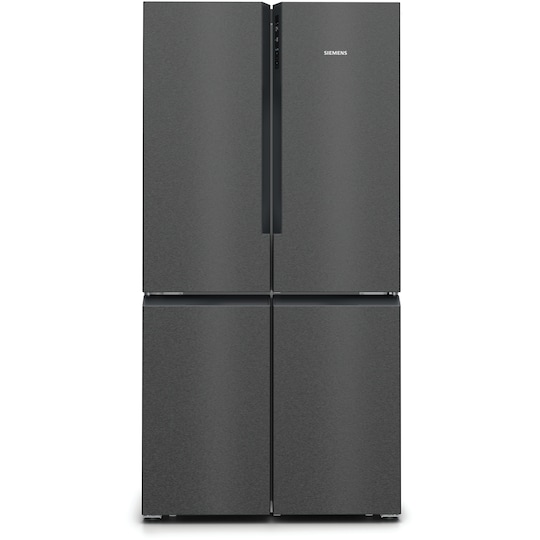Siemens Kjøleskap/fryser kombinasjon KF96NAXEA (black inox-antifingerprint)  - Elkjøp