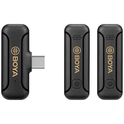 BOYA BY-WM3T2-U2 USB-C tokanals trådløs mikrofon