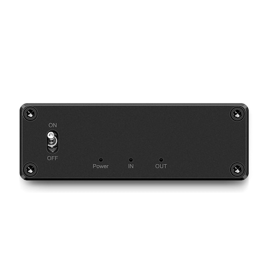 NÖRDIC HDMI Audio Extractor 5.1, 1xHDMI inngang til 1xHDMI 2,0 4K i 60 Hz,  digital (TOSLINK) og koaksial lydutgang. Xbox One, PS3 / PS4, Apple TV -  Elkjøp