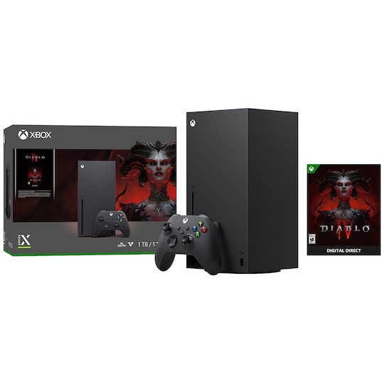Xbox Series X 1TB Diablo IV pakke - Elkjøp