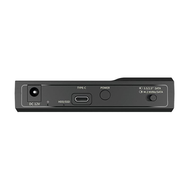 Maiwo USB-C-adapter for NVMe/SATA M.2 SSD og 2.5""/3.5"" SATA HDD USB-C 3.2  10Gbps - Elkjøp