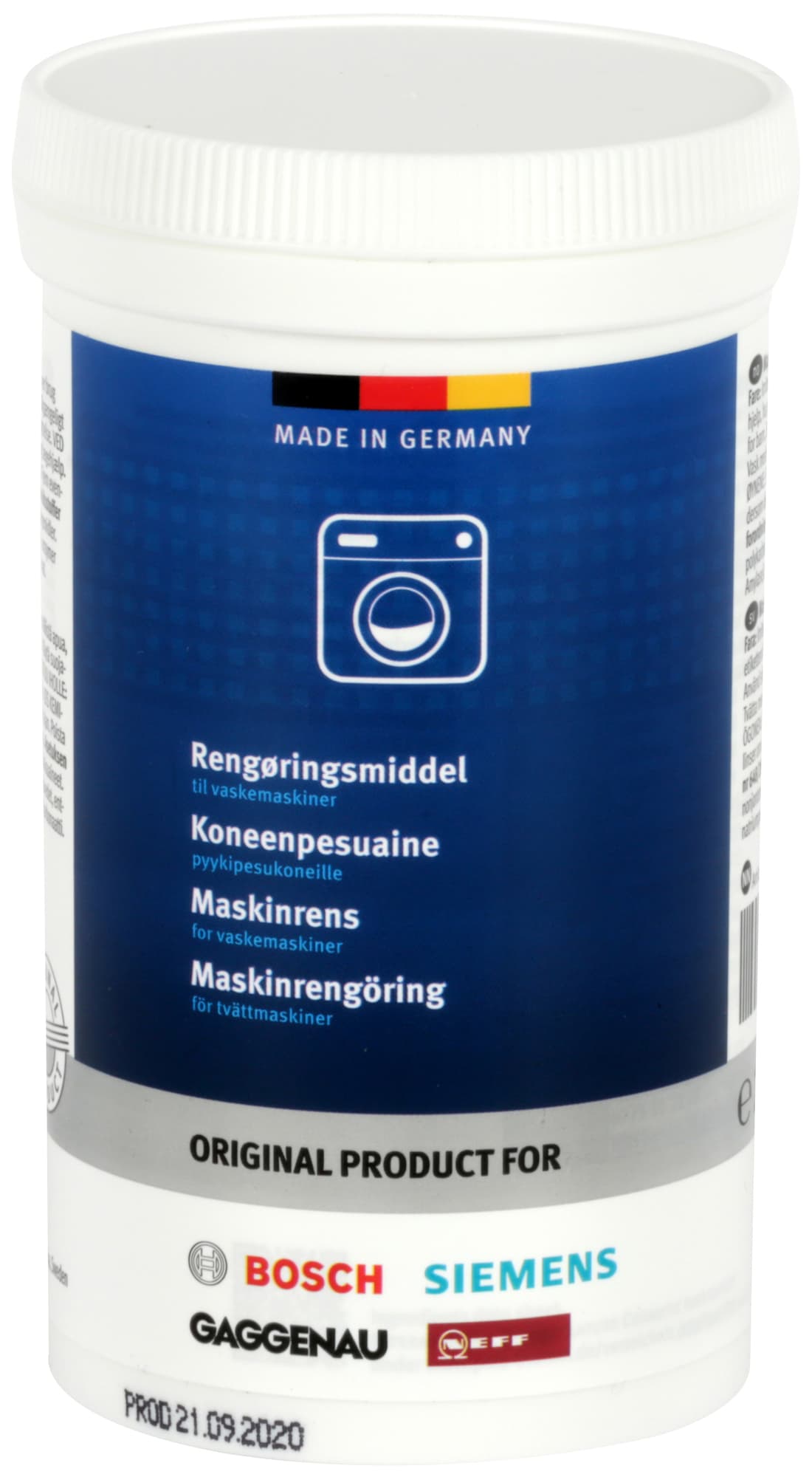 Bosch Rengöring för tvättmaskin 00312212