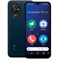 Doro 8210 4/64GB smarttelefon (blå) - Elkjøp