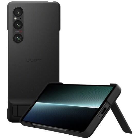 Sony Xperia 1 V bakdeksel (sort) - Elkjøp