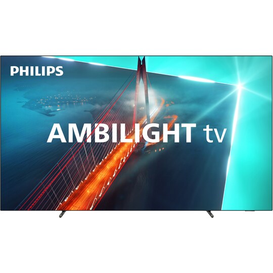 Philips 55" OLED708 4K 120Hz OLED Ambilight TV (2023) - Elkjøp