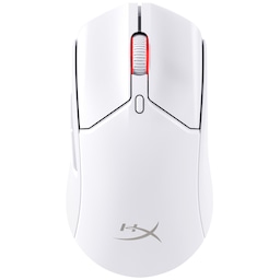 HyperX Pulsefire Haste 2 trådløs gamingmus (hvit)