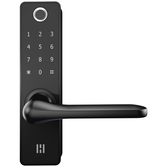 Heimgard Smart Fingerprint digital lås (sort) - Elkjøp