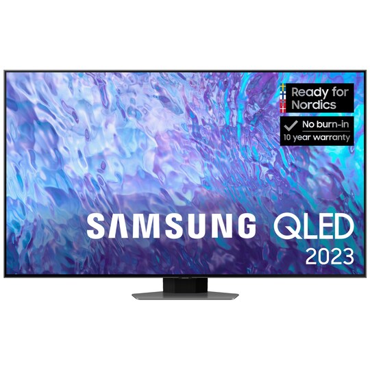 Samsung 55" Q80C 4K QLED Smart TV (2023) - Elkjøp
