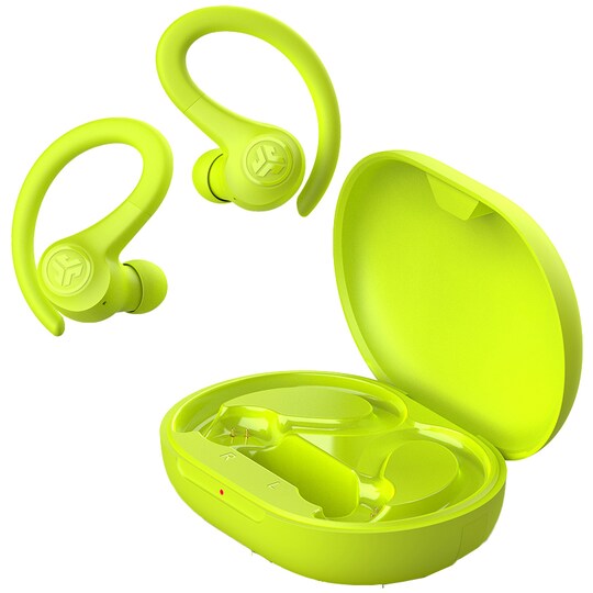 JLab Go Air Sport helt trådløse in-ear hodetelefoner (gul) - Elkjøp