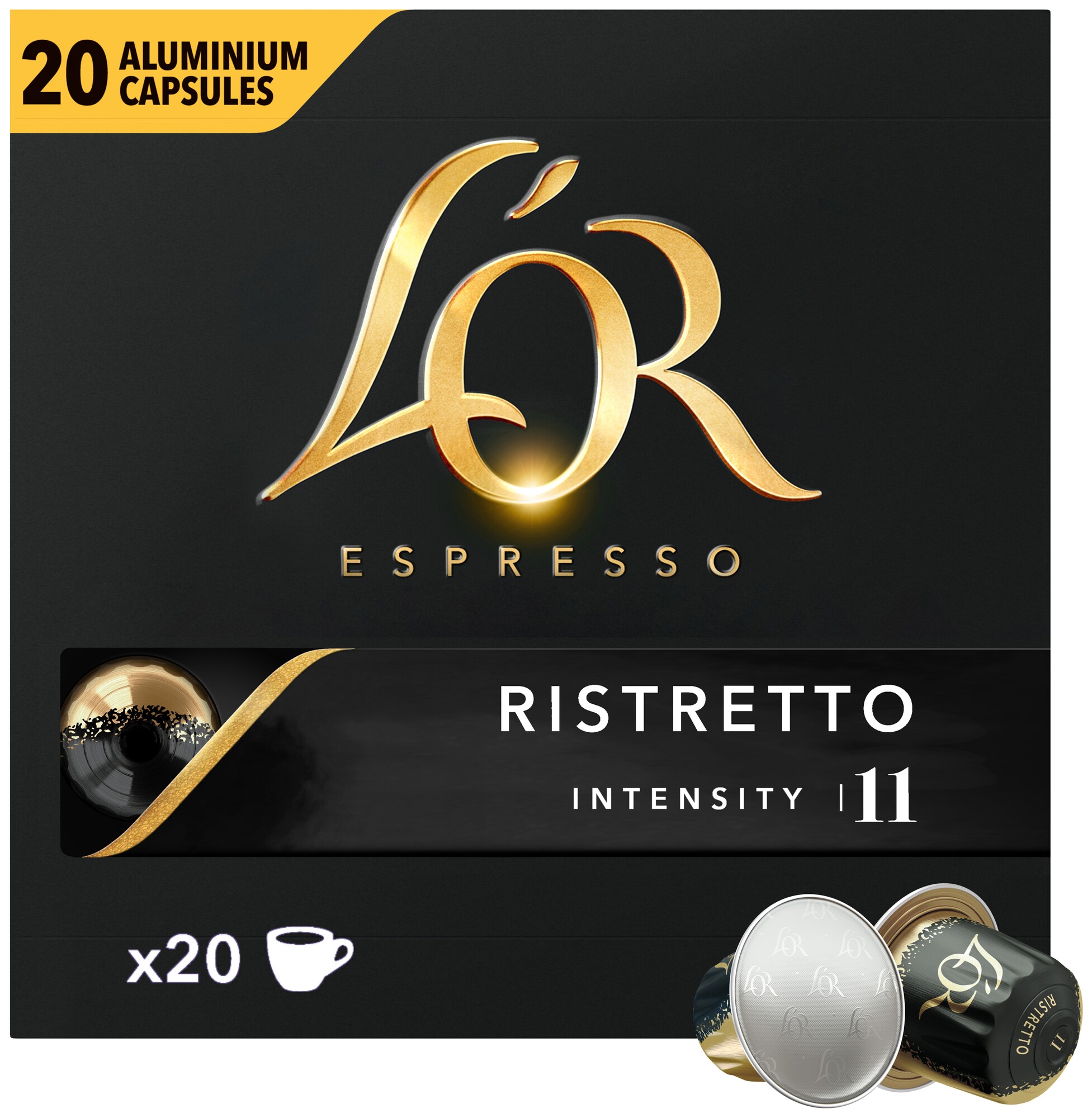 L Or Espresso 11 Ristretto kapsler - Elkjøp