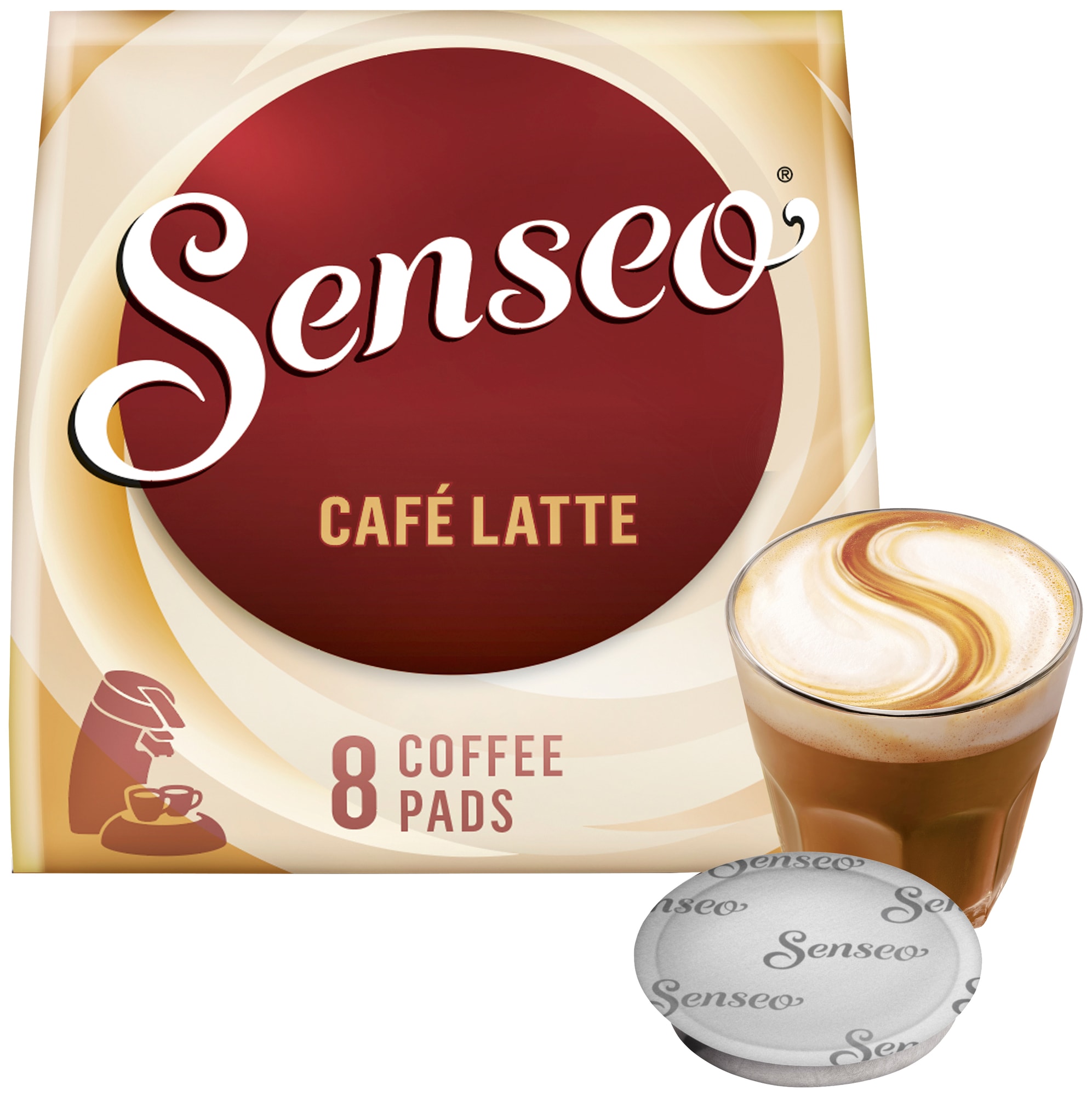 Senseo Café Latte medium kaffeputer 4051016 - Elkjøp