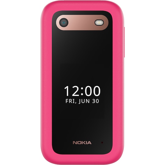 Nokia 2660 Flip mobiltelefon (rosa) - Elkjøp