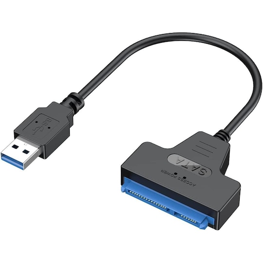 NÖRDIC USB-A til SATA-adapter 2,5 SATA III HDD 5 Gbps - Elkjøp
