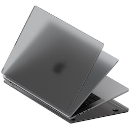 Satechi MacBook Pro 14" deksel i hardplast (mørk, gjennomsiktig)