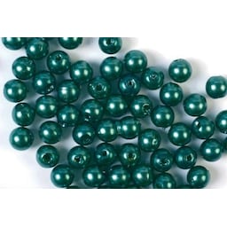 Plastpärlor 8mm 500g, Grön