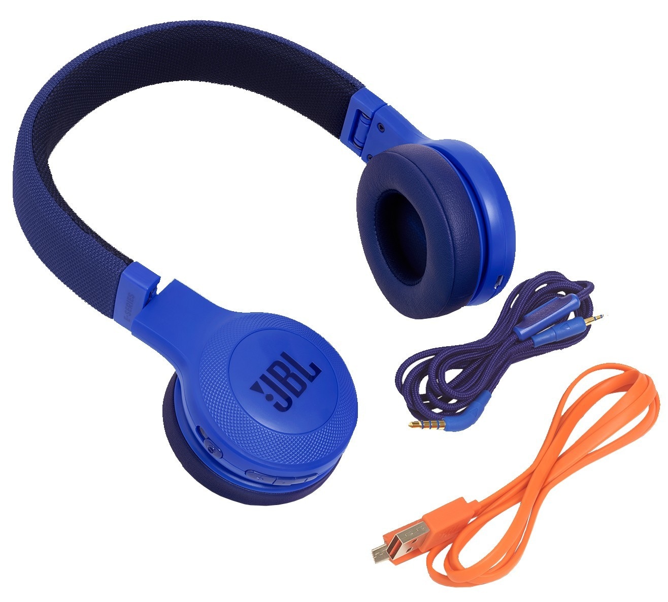 JBL E45BT on-ear hodetelefoner (blå) - Hodetelefoner - Elkjøp