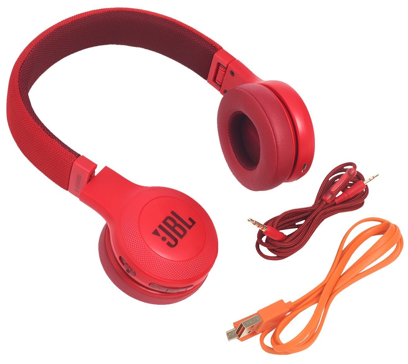 JBL E45BT on-ear hodetelefoner (rød) - Hodetelefoner - Elkjøp