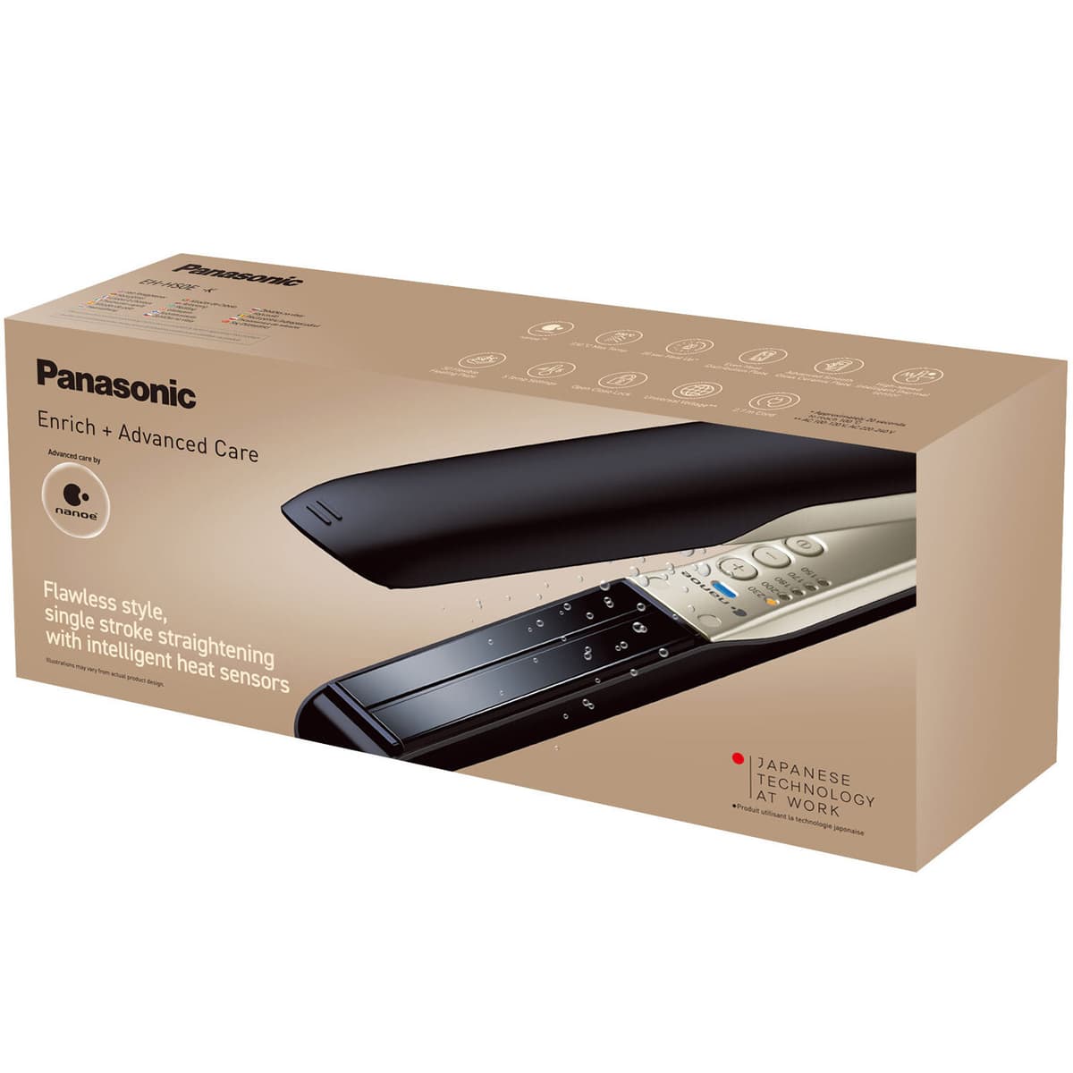 Panasonic Rettetang HS0E Nanoe-teknologi