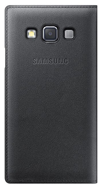 Samsung Flip Cover mobildeksel Galaxy A3 (sort) - Deksler og etui til  mobiltelefon - Elkjøp