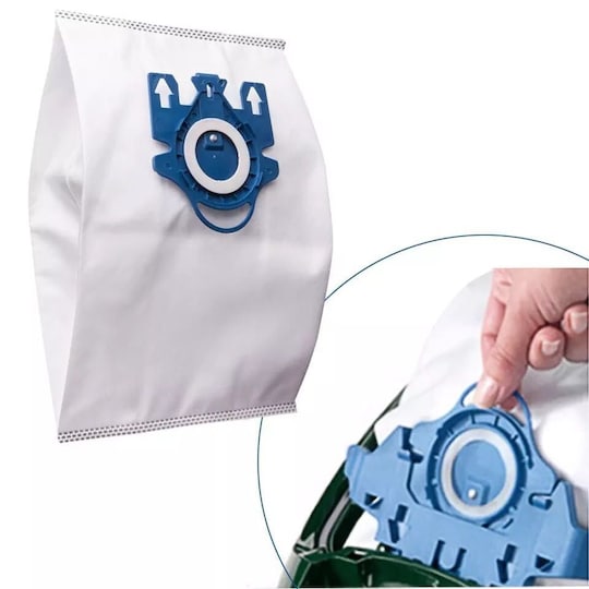 5-pack støvsugerposer støvpose med filter for Miele støvsuger - Elkjøp