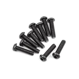 Button Head Screw M2.5X10Mm (Hex Socket/10Pcs)